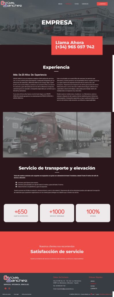 Empresa – GRÚAS SÁNCHEZ - gruasanchez.es